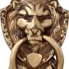 Lion Door Knocker Brasss