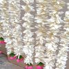 Artificial Decorative Jasmini Flower Hanging With Pink Rose