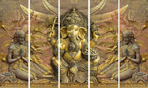 lord Ganesh home decor wallpaper