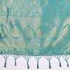 Banarasi Silk Blend Blue Saree