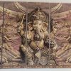 Beautiful Ganesha Wall Art Painting for Living Room, Bedroom, Office, Hotels, Drawing Room Wooden Framed Digital Painting (60inch x 36inch)