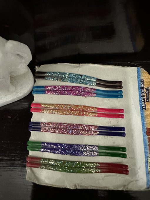 Multi color hair pins packs of 12