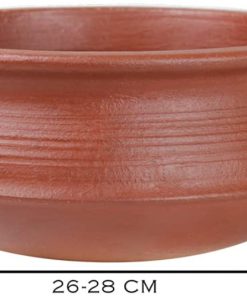 Handmade earthen Clay Cooking pan