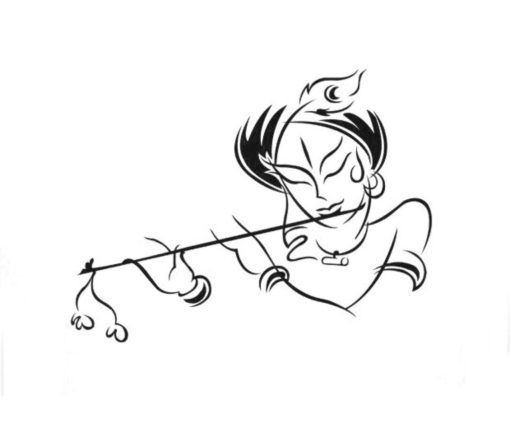 'Krishna' Wall Sticker
