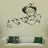 'Krishna' Wall Sticker (Pvc Vinyl, 50 Cm X 70 Cm, Multicolour) 'Krishna' Wall Sticker