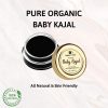 Organic Netra Baby Kajal - Water Resistant,Matte, Smudge Proof, Long lasting,For Normal Skin type,All Natural and Organic with no Harmful chemicals -8 gm Organic Netra Baby Kajal - Water Resistant,Matte, Smudge Proof, Long lasting,For Normal Skin type,All Natural and Organic with no Harmful chemicals -8 gm