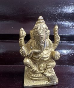 Brass Ganesha Statue small