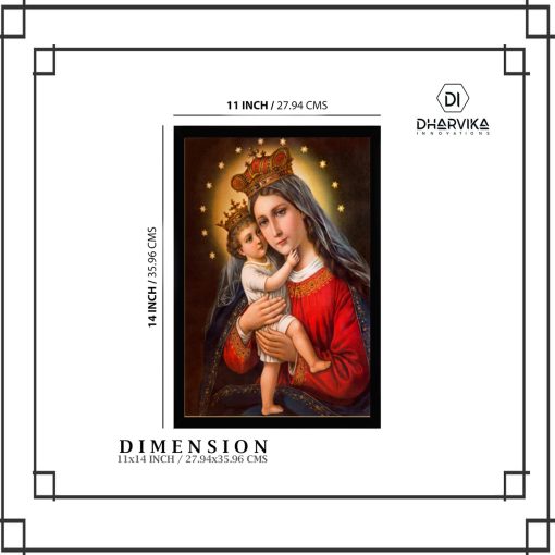 Lord Jesus Christ Photo with Frame (11 x 14 Inch)