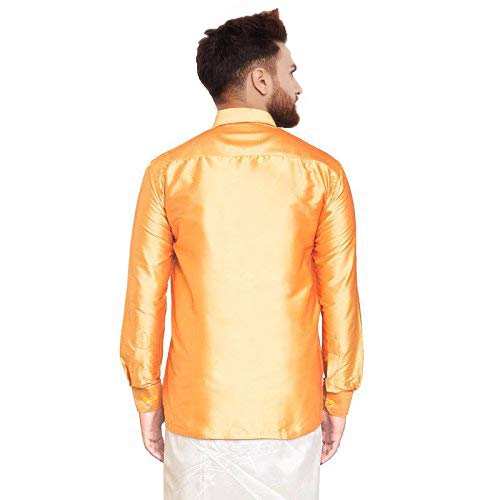 Mens Art Silk Full Sleeve Shirt