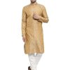 Traditional Means Cotton Silk Kuurta And Pyjama Set