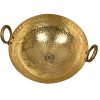 Hammered Brass Kadhai (3 L, Golden, 12 X 24 X 8 Centimeters) Anushka Slim Ss Zara No.5