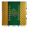 Traditional Ganesha Backdrop Cloth For Pooja Decorations 8 X 8 Feet Traditional Ganesha Backdrop Cloth For Pooja Decorations 8 X 8 Feet
