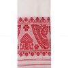 Woman Beautiful Cotton Saree With Embroidery