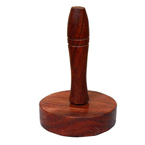 Handmade Wooden Non-Stick Potato/Vegetable/Pav Bhaji Masher (5X3 In)