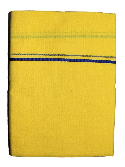 100% Cotton Medum Yellow Dhoti For Men -Single Mundu/1.30X2.00 Meter Single Dhoti 100% Cotton Medum Yellow Dhoti For Men -Single Mundu/1.30X2.00 Meter Single Dhoti