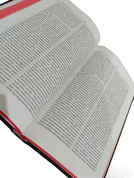MALAYALAM- O.V. HOLY BIBLE (RED EDGES) New Font CONTAINING OLD AND NEW TESTAMENT
