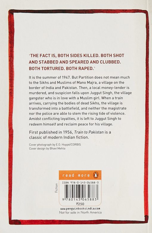 Khushwant Singh Train To Pakistan (English Edition)