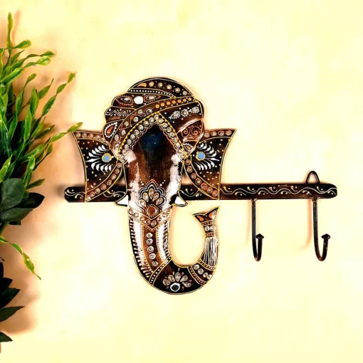 Ganesha Key Holder Wall Hanging