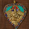 Royal Dhal Talwar Wall Hanging - 13 Inch