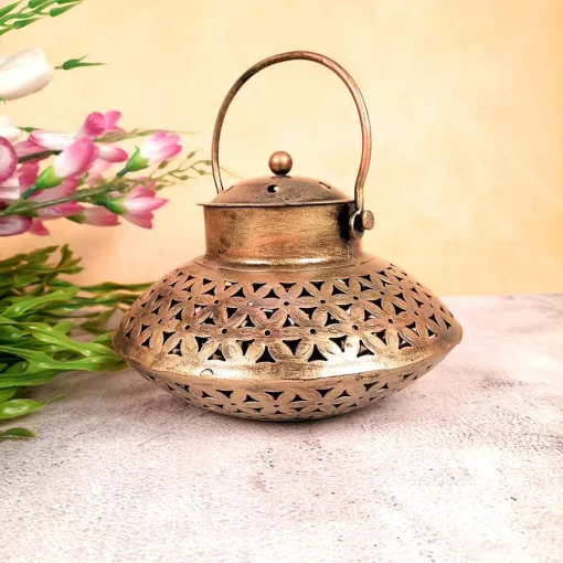 Handi Design Hanging Lantern Tea Light Holder - 9 Inch
