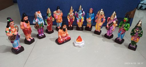 Srinivasa Kalyanam ? Clay Set Navaratri Golu/Kolu Set - Gollu Dolls, Kolu Dolls Srinivasa Kalyanam ? Clay Set Navaratri Golu/Kolu Set - Gollu Dolls