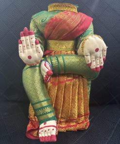 Lakshmi Idol For Varalakshmi Vratham Idol (Assorted Colours)