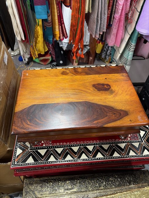 Shesome wood traditional Chowki Designer Chowki