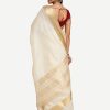 Women's Beige Art Silk Saree
