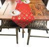 Red Dopian Silk Table Runner Red Dopian Silk Table Runner