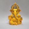 Terracotta Finish Ganesha Statue for Car Dashboard and Home Decor Terracotta Finish Ganesha Statue for Car Dashboard and Home Decor
