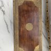 Mango Wood Hand Carved Bedside Table