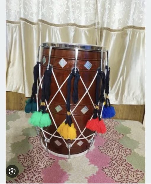 Brown Punjabi Bhangra Dhol
