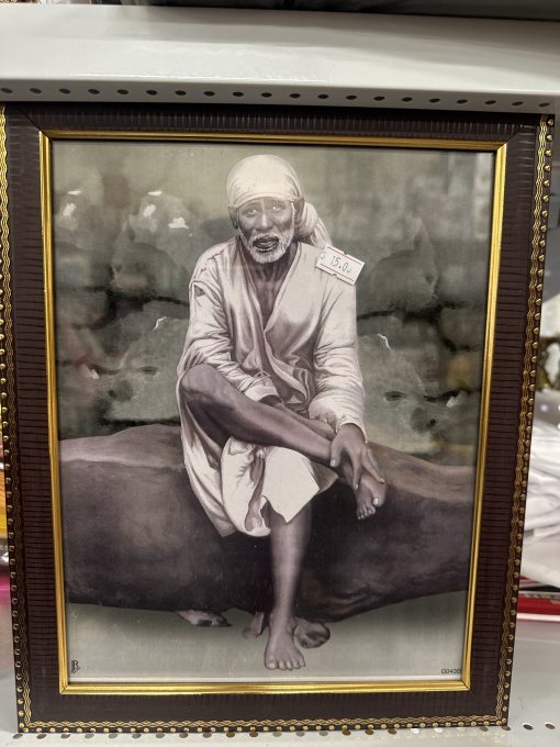 Sai Baba Photo Frame 32 x 25 CM