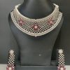 White Necklace Set