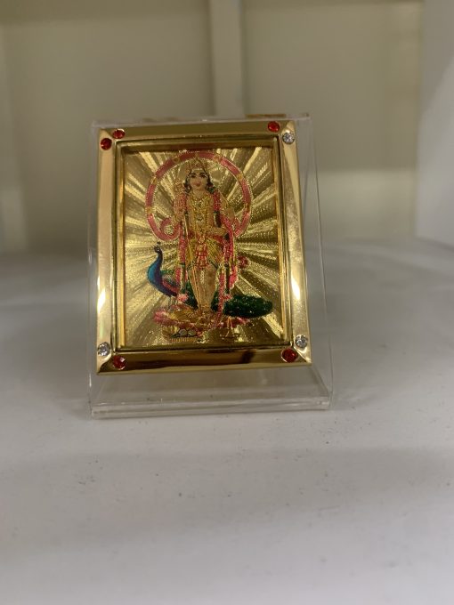 Ganesha and Murugan Car Dashboard Idol and Home Decor Statue