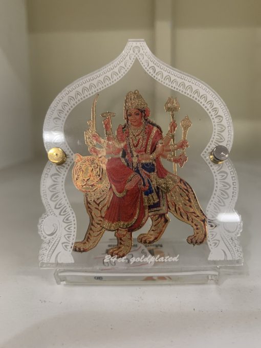 Durga Car Dashboard Statue