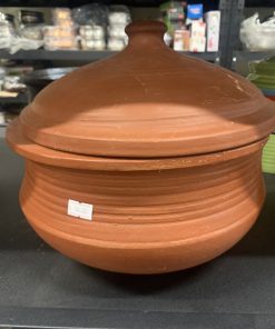 Handmade Earthen Clay Biriyani Pot with Lid