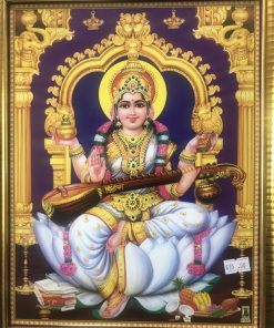 Goddess Saraswathi Photo Frame 32 x 25 CM