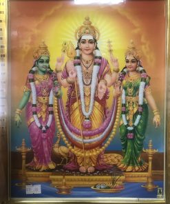 Murugan Valli and Deivanai Photo Frame 32 x 25 CM