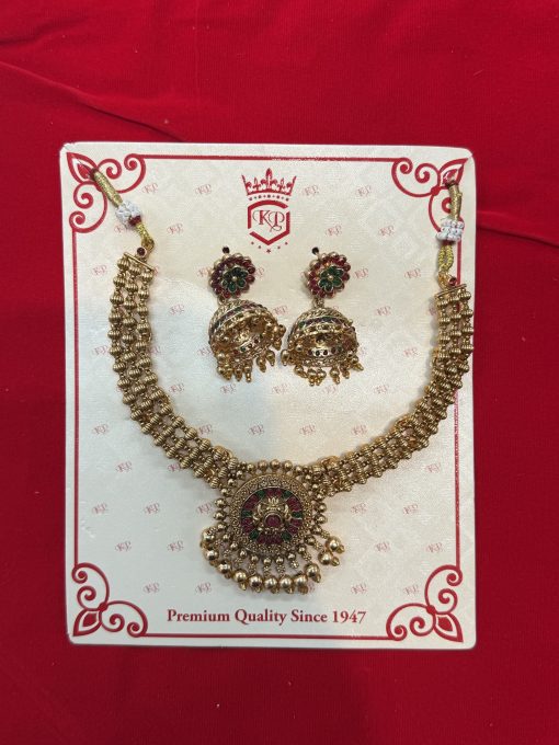 Traditional Gold Necklace Set