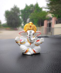 Ganesha Car Dashboard Idol and Home Decor Statue