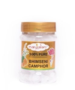 Mangalam Bhimseni Camphor Tablet 100G Jar - Pack Of 1