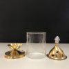 Decorative Brass Oil Lamp, Tea Light Holder Lantern Cylindrical Shape Diwali Gifts Home Decor Puja Lamp