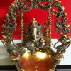 21 inch Ganesha swing brass urli with Beautiful Stone Work, Ganesha urli, Brass urli,Traditional Bowl,Ganesha brass urli, ethnic design urli 21 inch Ganesha swing brass urli with Beautiful Stone Work, Ganesha urli, Brass urli,Traditional Bowl,Ganesha brass urli, ethnic design urli