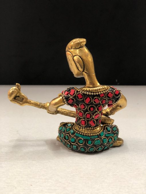 Idol Collections Brass Musical Ladies Set of 4 Showpiece::Multi colour