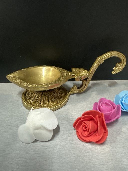 Antique brass vintage style Diya