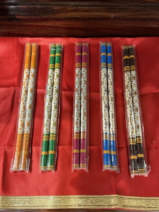 Dhandiya Koolattam dandiya Sticks - Pack of 2