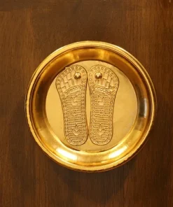 Sri Ramar Padham / Padhuka Charan 2 x 2 Inches