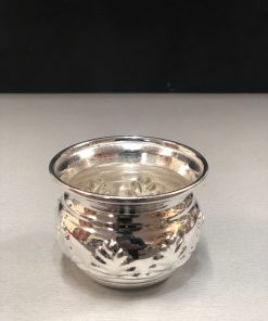 German Silver Sombu Gundi Kansa Handi Gundu 100 ml