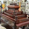Teakwood Wooden Pooja Home Mandir / Home Temple (160x130x66CM) Teakwood Wooden Pooja Home Mandir / Home Temple (120x60x40cm)